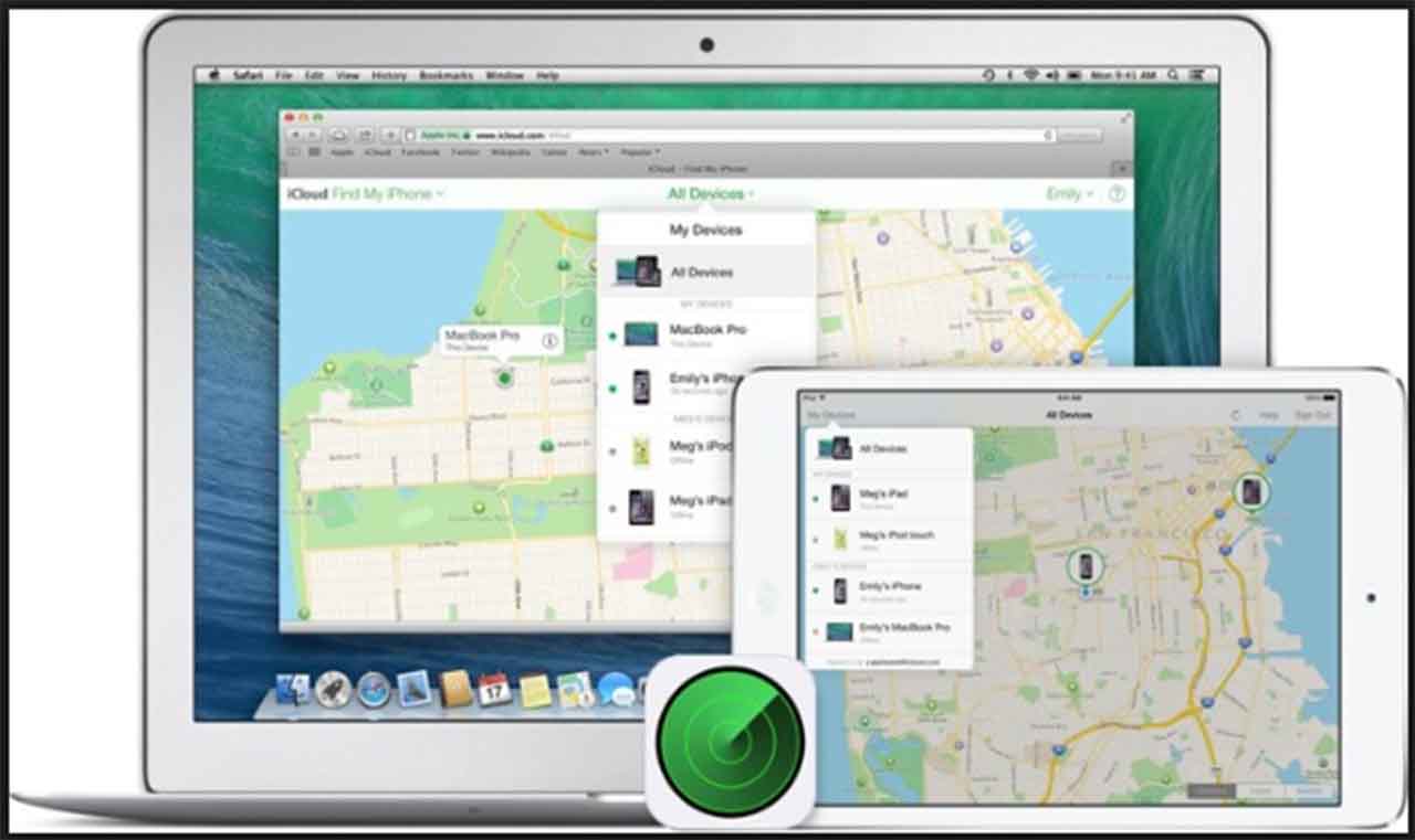 how to use find my friends on macbook